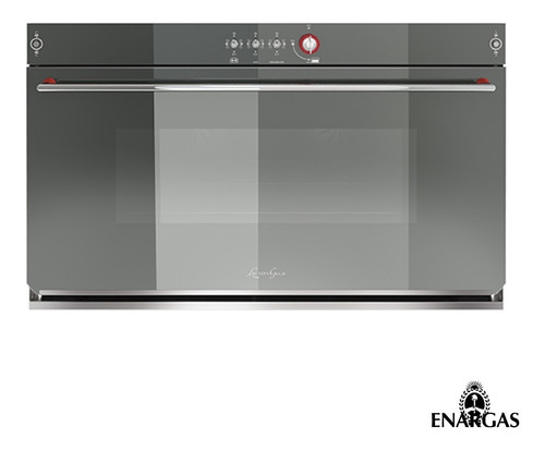 Imagen 1 de 10 de Horno Gourmet Luxor Gas Folium 900 Valvula Doble Vidrio