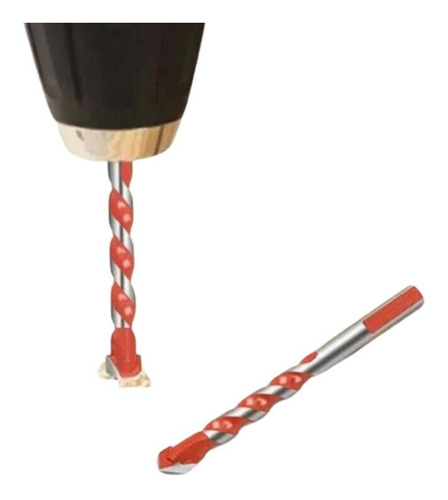 Kit 7 Brocas Diamantada Fura Tudo Carboneto Multimaterial