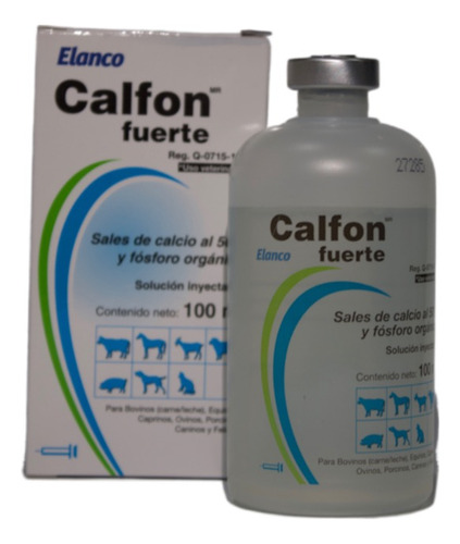 Calfon Fuerte Sales De Calcio Al 50% Fósforo Orgánico 100ml