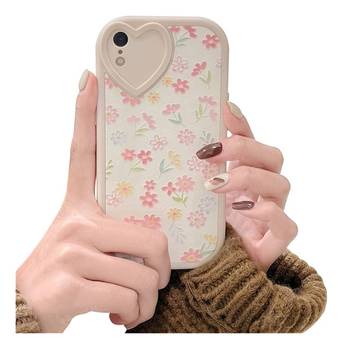Funda Para iPhone XR Blanco Silicon-2