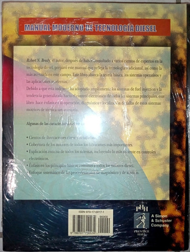 Manual Moderno De Tecnología Diesel 2vols Rober.n.brady Phh.