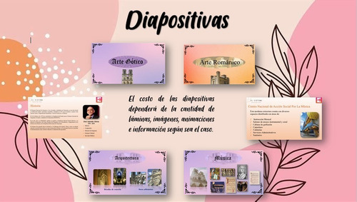Imagen 3 de 4 de Diseño De Diapositivas De Powerpoint Y Sínteis Curriculares