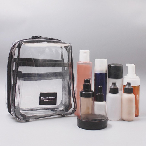 Neceser Transparente Para Cosméticos, Bolsa De