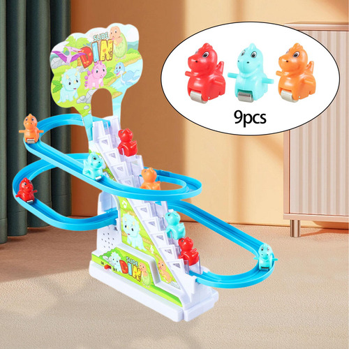 3 Climb Stairs Toy Accs Roller Coaster 9 Piezas De