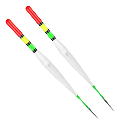 5 X 6x2 Piezas Pesca Nocturna Flotadores Led 5 Piezas