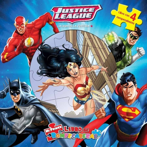 Justice League Mi Primer Libro De Rompecabezas