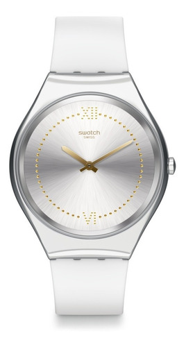 Reloj Swatch Skindoree Syxs108 Color de la correa Blanco