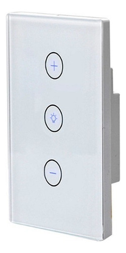 Interruptor Touch Smart Home Wifi Para 1 Lâmpada Dimmer