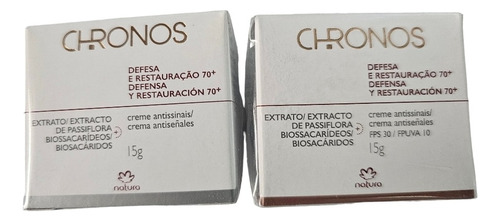 Kit Chronos Antiseñales 70+ Mini 15gr C/u Dia + Noche Natura