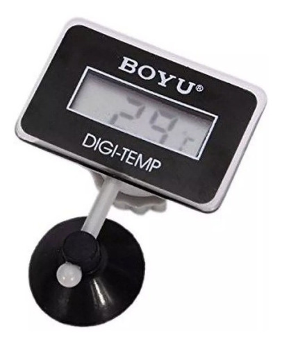 Termômetro Boyu Bt-10 Digital Submersível Tela Lcd P Aquário