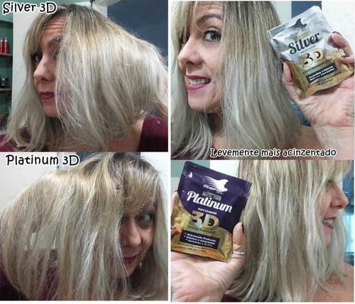 Matizador 3d Silver Alisehair 500ml - Brinde