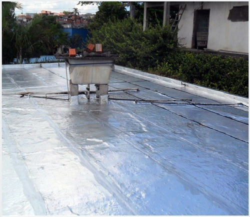 Imagem 2 de 10 de Manta Asfáltica Auto Adesiva Aluminizada 90cm X 10m