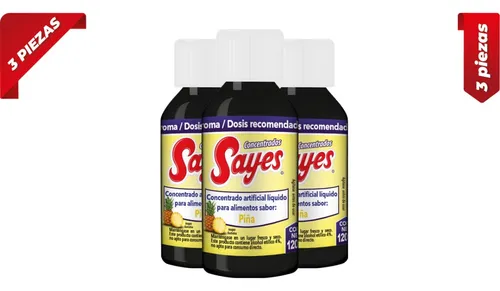comprar Concentrado Saborizante Sayes Sabor Piña 120ml