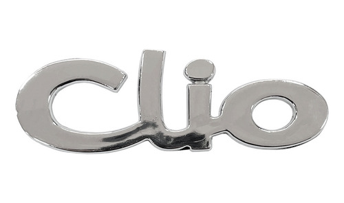 Emblema Clio Cromado ( Incluye Adhesivo 3m)
