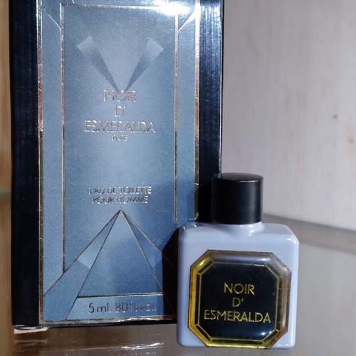 Miniatura Colección Perfum Noir D Esmeralda Homme 5ml Vintag