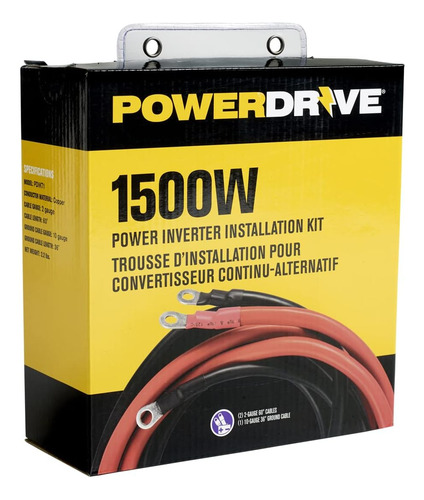 Kit De Instalación Para Inversor De Corriente De 1500 Vatios