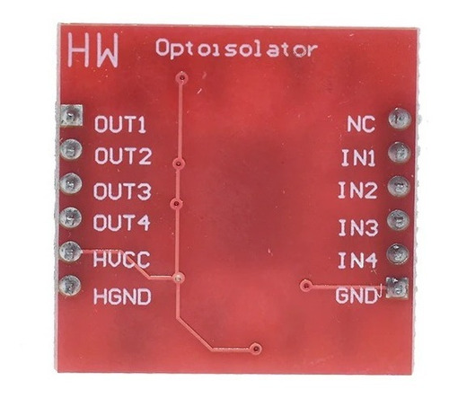 Imagen 2 de 7 de Módulo Tlp281 Optoacoplador 4 Canales Arduino