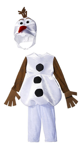 Disfraz De Olaf Para Niño, Traje Clásico, Pequeño (2t)