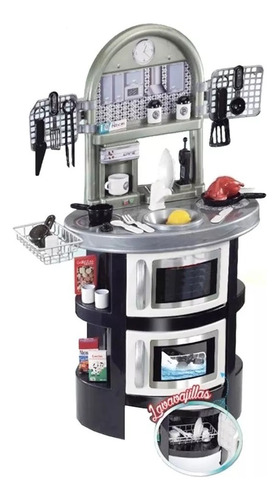 Cocina New Plast 100% Chef Con Accesorios ELG 10632