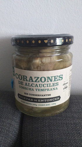 Corazones De Alcauciles Cosecha Temprana ( Recetas De Entonc