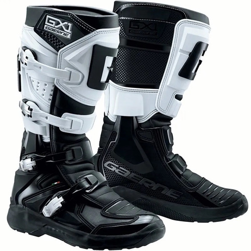 Par Bota Anti Torção Gaerne Gx1 Evo Preto / Branco Tam 41