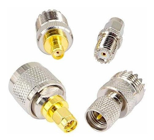 Juego De 20 Tipos De Adaptador Uhf Mini Uhf Uhf Pl259 So239