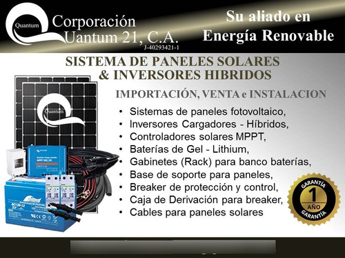 Paneles Solares & Inversores 