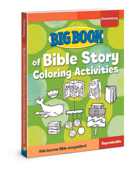 Libro Big Book Of Bible Story Coloring Activities For Ele...