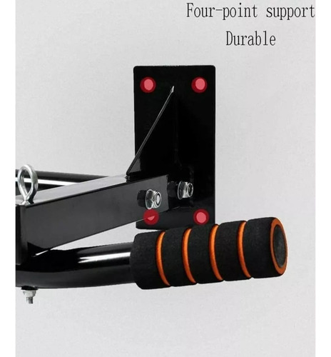 Barra Multifuncional Push Up Dominadas Para Pared En Acero