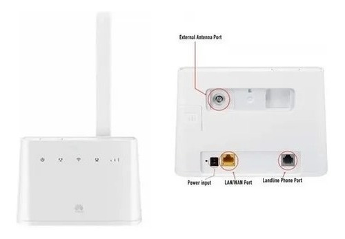 Imagen 5 de 5 de Huawei B311-521 Router Wi-fi Todo Operador 4g Lte 150 Mbps