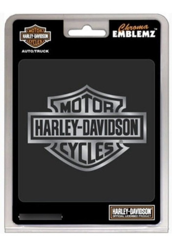 Emblema Cromado Harley Davidson Auto Moto