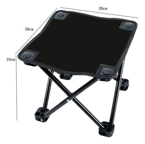 Taburete Plegable Para Acampar, Silla De Montar, Reposapiés
