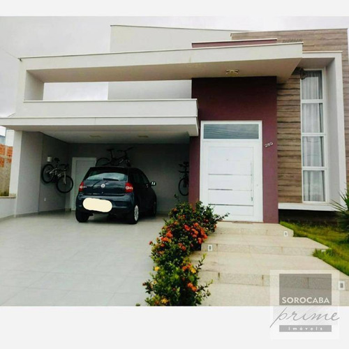 Imagem 1 de 30 de Casa Com 3 Dormitórios À Venda, 163 M² Por R$ 900.000,00 - Condomínio Ibiti Reserva - Sorocaba/sp - Ca0084