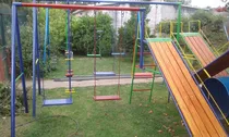 Comprar  2 Hamacas  Y Tobogan Infantiles