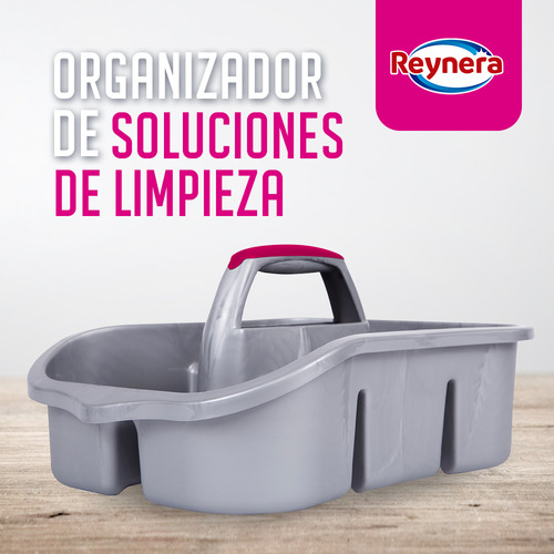 Reynera Kit: Tool Caddy, Fibra Lavatalla y Cepillos de Cocina y Azulejos