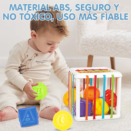 Brinquedos Sensoriais Coloridos, Classificador De Formas