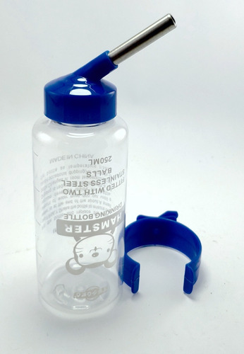 Imagen 2 de 3 de Bebedero Para Hamster, Conejos, Cobayas 250ml