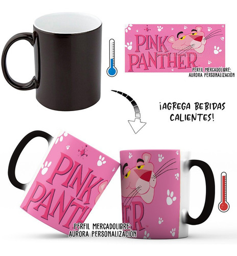 Mug Mágico Taza Pantera Rosa