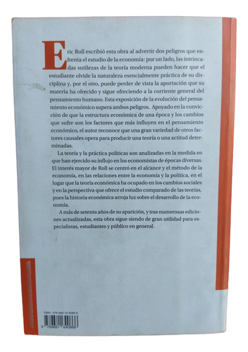 Historia De Las Doctrinas Económicas - Eric Roll, 2017
