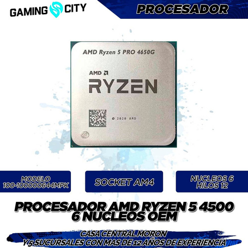 Imagen 3 de 10 de Pc Armada Gamer Amd Ryzen 5 4500 16g Radeon Rx 6500xt Cuotas