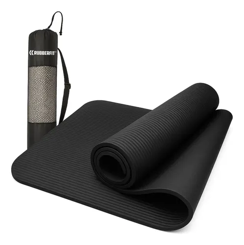 Colchonete Tapete Yoga Pilates Ginástica Grosso 10mm Premium Cor ...