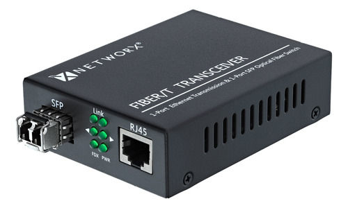 Networx Convertidor De Medios De Fibra Ethernet Gigabit - Ut