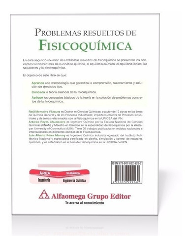 Libro Problemas Resueltos De Fisicoquímica Tomo 2