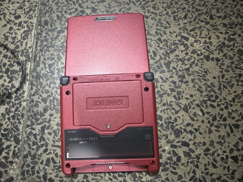 Game Boy Advance Sp De Doble Luz Rojo Con Súper Mario World Rojo (Usado)