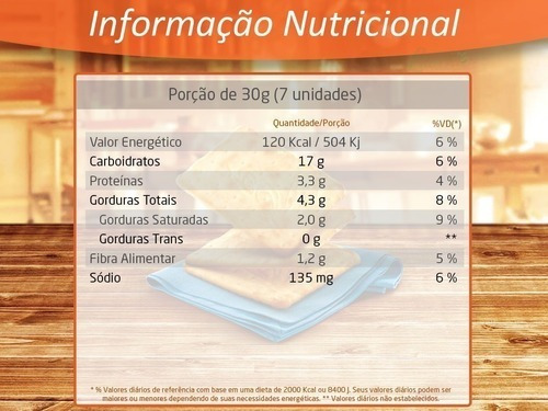 Imagem 4 de 6 de Biscoito Agua E Sal Levissimo Bauducco 200 Grs