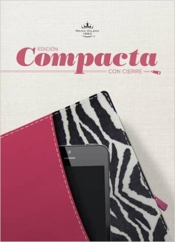 Biblia Compacta - Fucsia Y Cebra -con Cierre - Rv1960