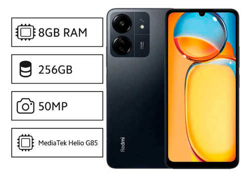 Xiaomi Redmi 13 C 8ram 256gb+ Auriculares Bluetooth*