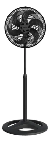 Ventilado De Coluna Turbo 6 Pás 40cm Preto Ventisol Diâmetro 40 Cm Frequência 80 Watts - R$ 196,99