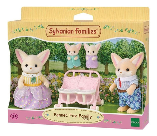 Sylvanian Families Família Das Raposas Do Deserto Epoch 5696