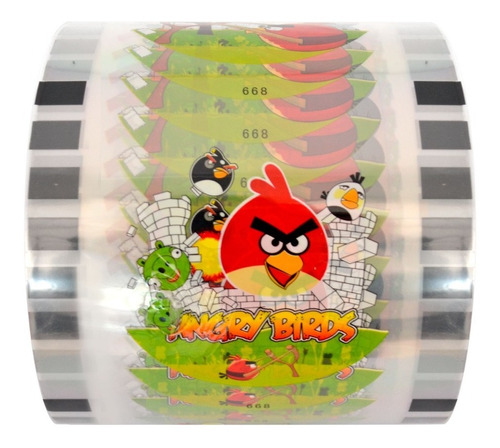Rollo Para Maquina Selladora De Vasos Angry Birds